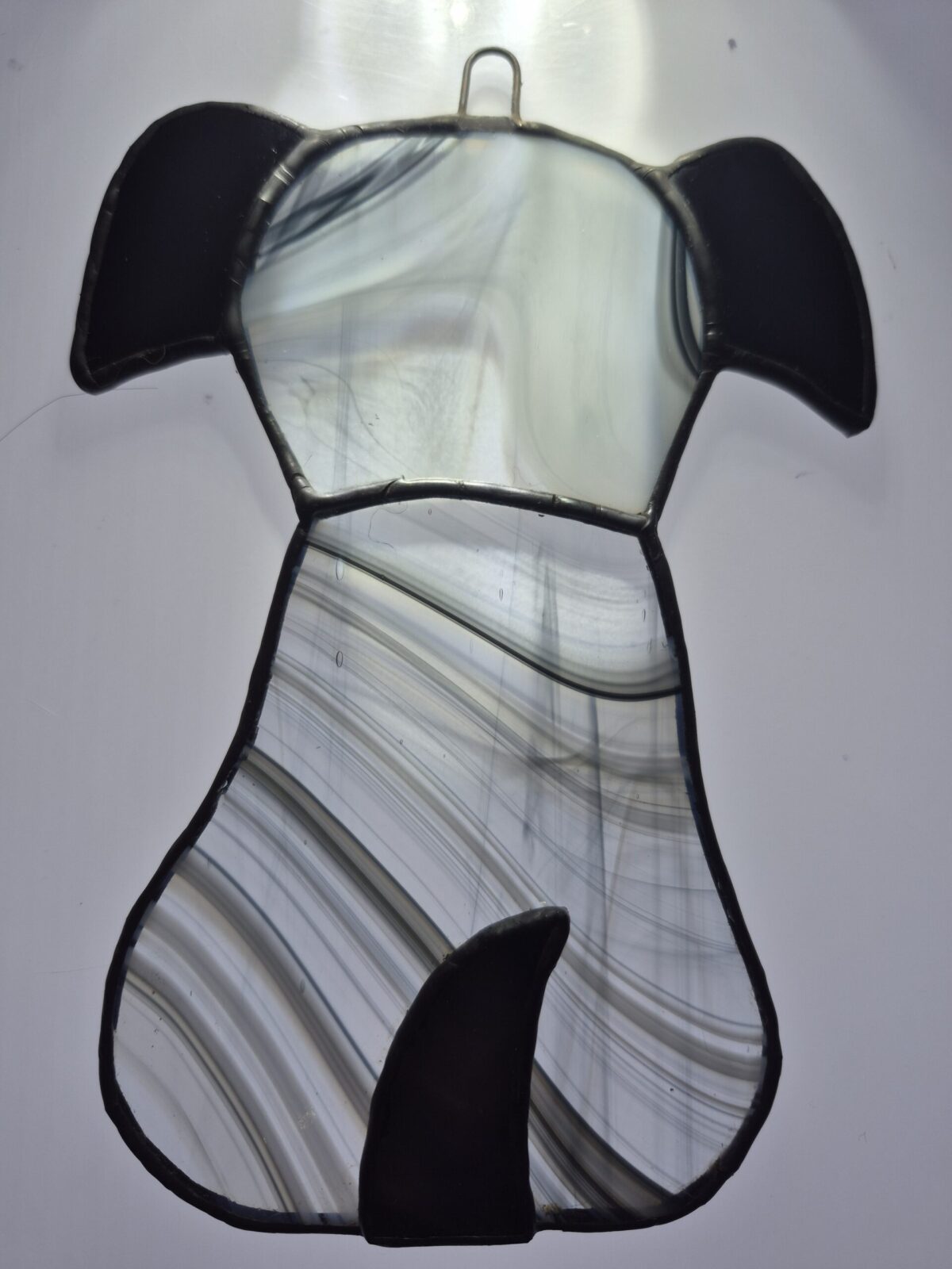 Stained Glass Pup – Black Baroque, Black Tail/Ears