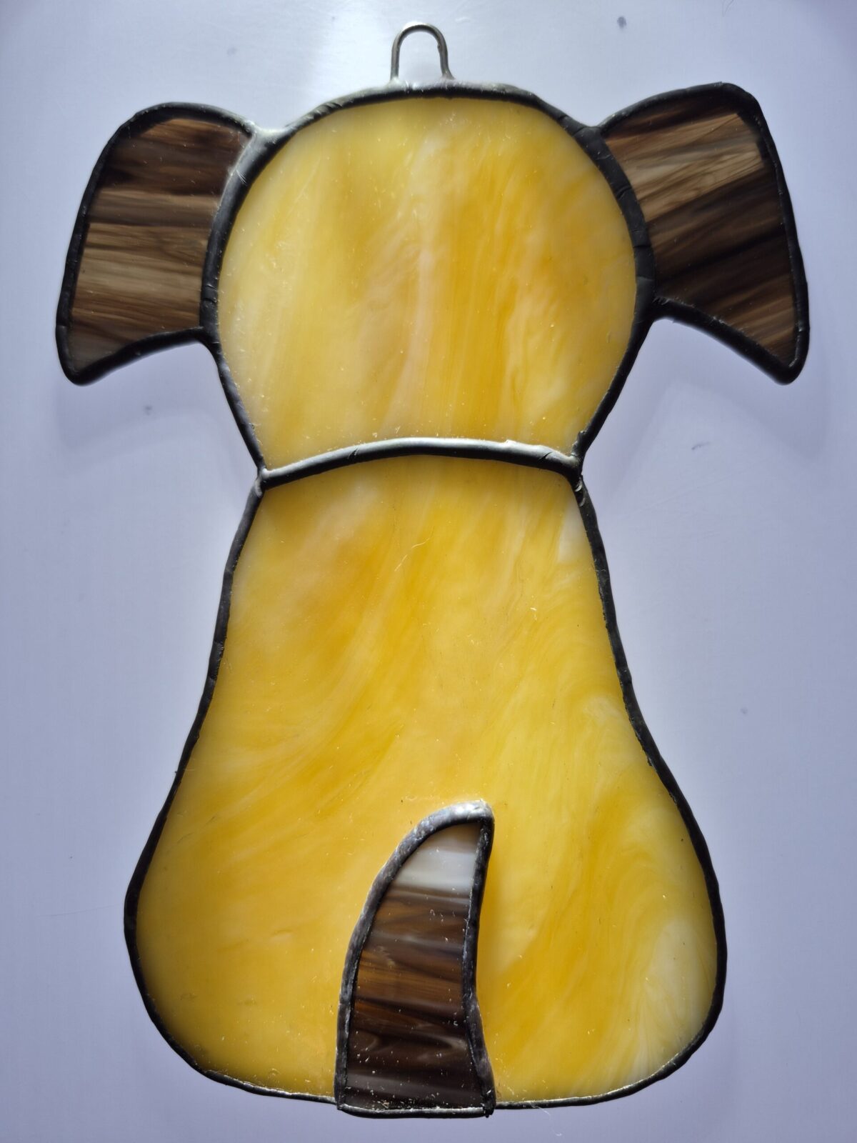 Stained Glass Pup – Blonde, Brown Tail/Ears