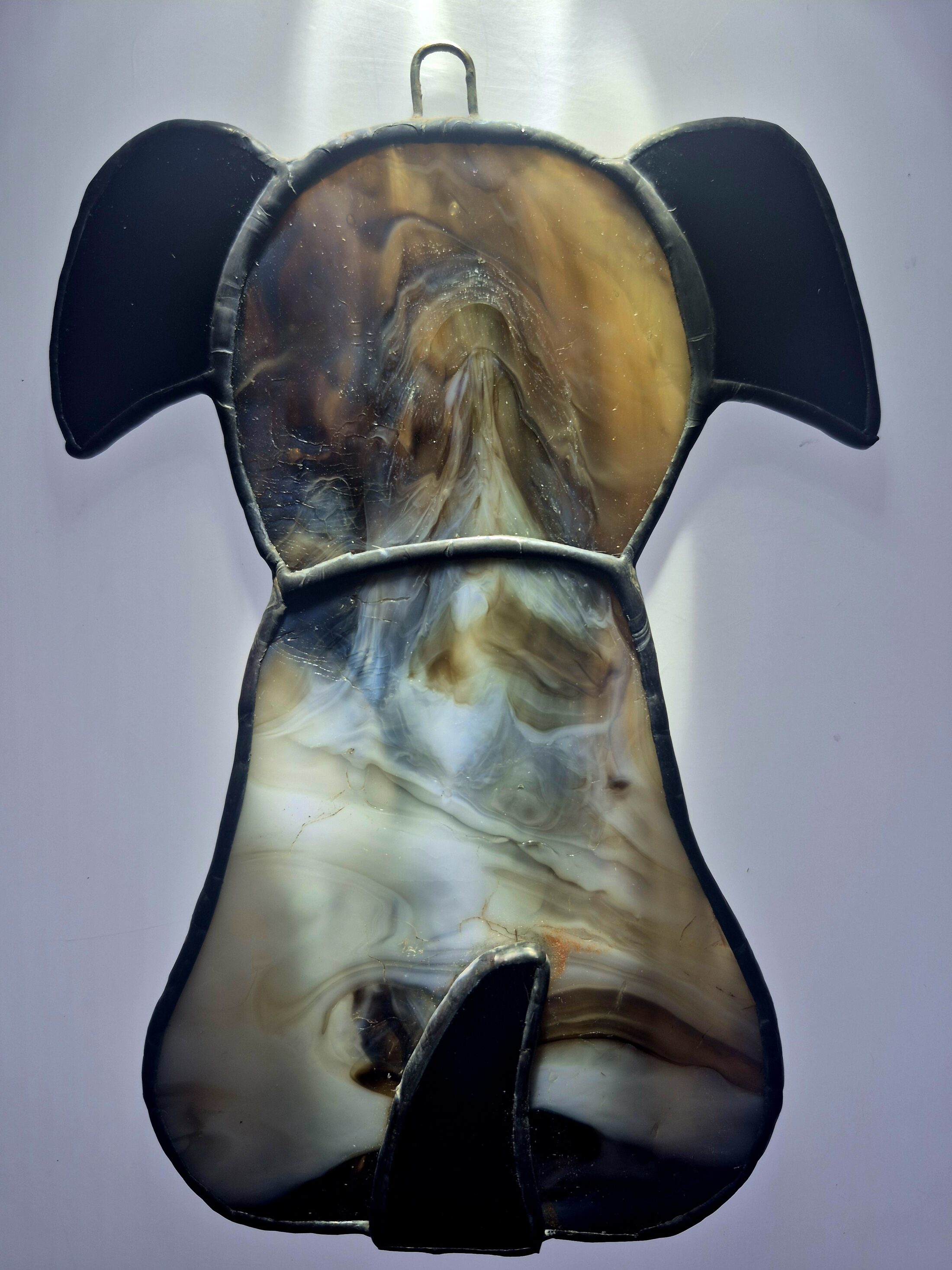Stained Glass Pup - Bold Blend, Black Tail/Ears