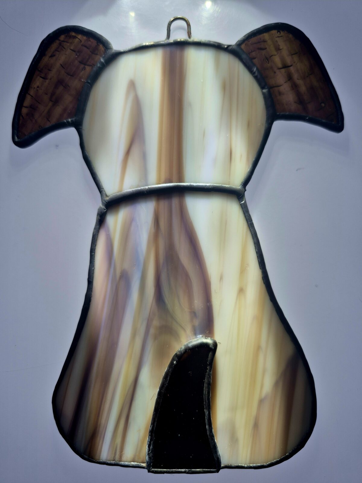 Stained Glass Pup - Caramel Blend, Brown Tail/Ears