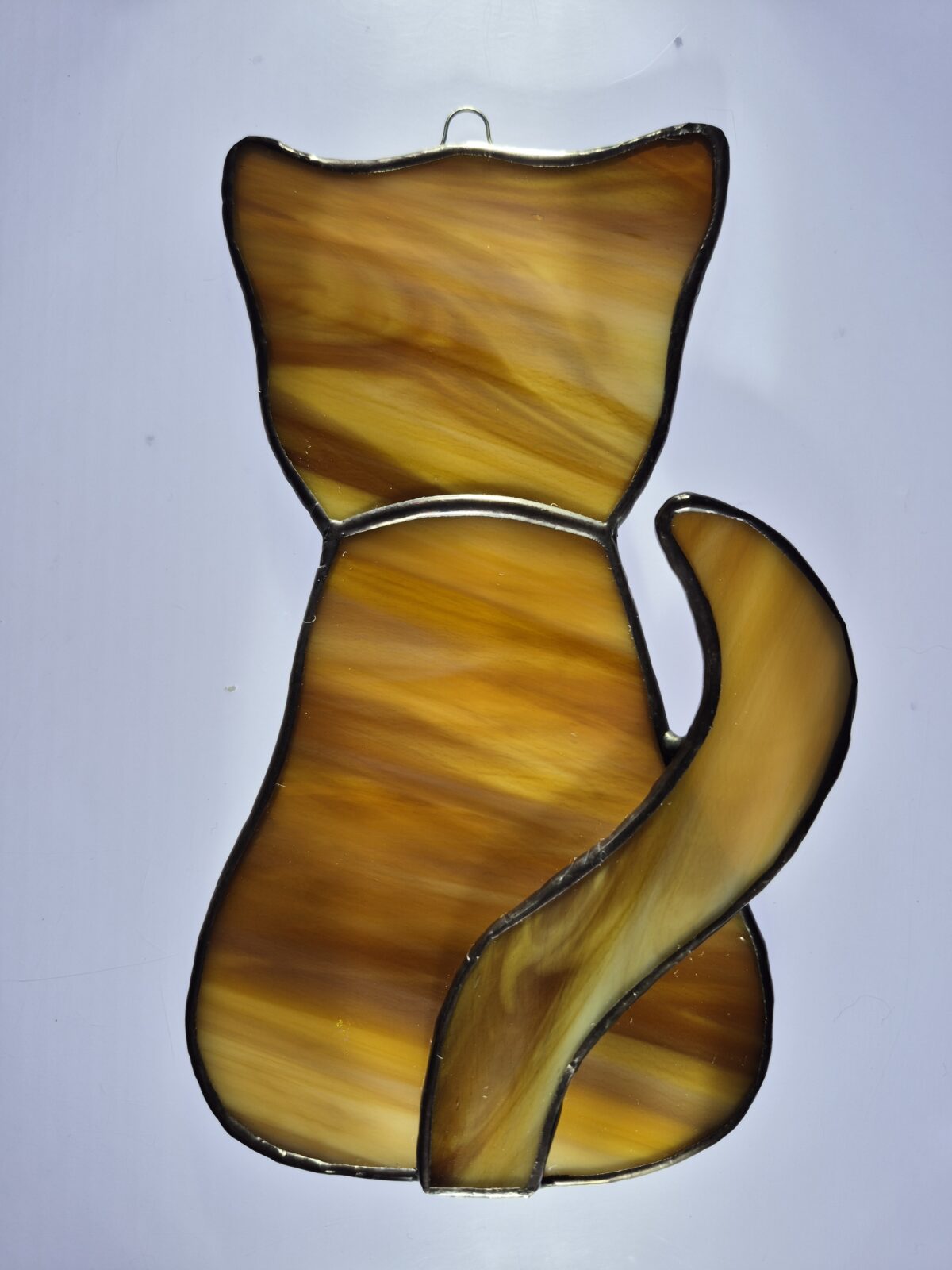 Stained Glass Cat - Orange Tabby
